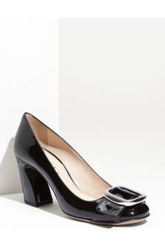 prada slingback pumps review|Prada buckle sculpted heel pump.